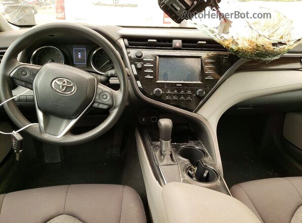 4T1C11AK3LU871807 2020 TOYOTA CAMRY Brown Առջևի վահանակի տեսք
