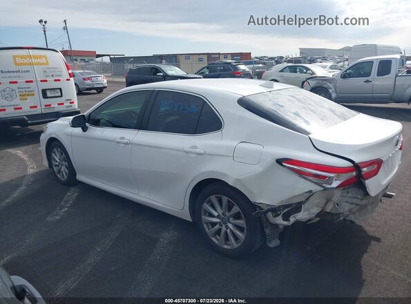4T1C11AK3LU889384 2020 TOYOTA CAMRY Белый Панорамный вид салона 360°