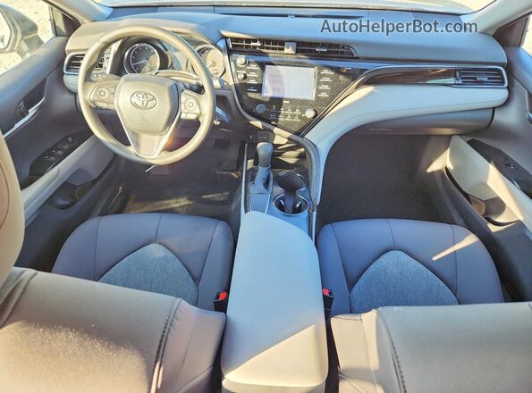 4T1C11AK3LU998217 2020 TOYOTA CAMRY Silver წინა პანელის ხედი