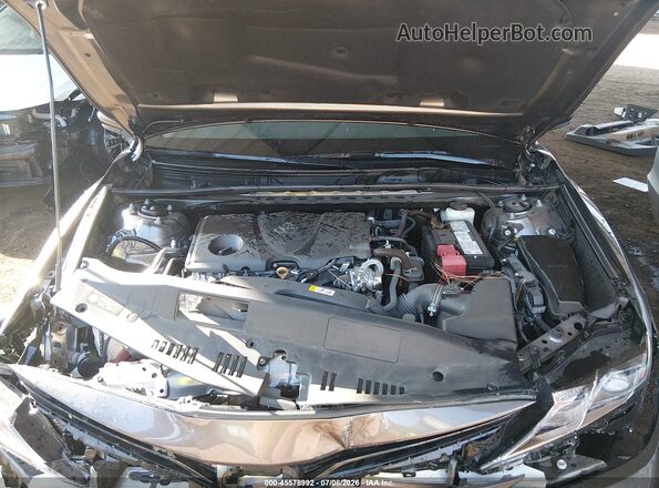 4T1C11AK3NU044652 2022 TOYOTA CAMRY Gray Rear view