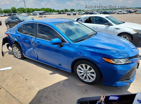 4T1C11AK4LU340356 2020 TOYOTA CAMRY Blue Առջևի աջ