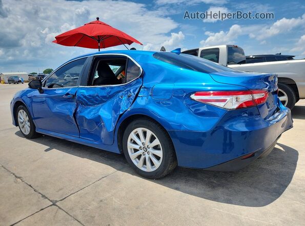 4T1C11AK4LU340356 2020 TOYOTA CAMRY Blue Հետևի ձախ