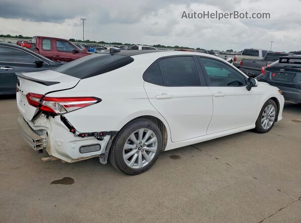 4T1C11AK4LU510490 2020 TOYOTA CAMRY White Задня права чверть