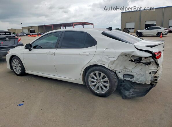4T1C11AK4LU510490 2020 TOYOTA CAMRY White Задня ліва чверть