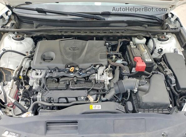 4T1C11AK4LU510490 2020 TOYOTA CAMRY White Вид задньої частини салону