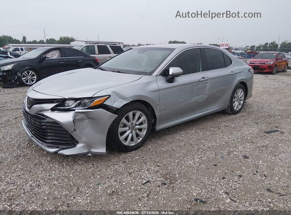 4T1C11AK6LU509194 2020 TOYOTA CAMRY Серебряный Передняя левая четверть
