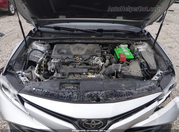 4T1C11AK6LU509194 2020 TOYOTA CAMRY Серебряный Вид сзади