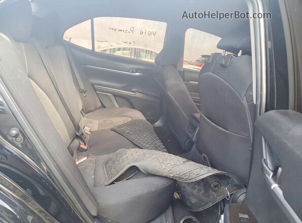4T1C11AK6MU566464 2021 TOYOTA CAMRY Black Rear seats view