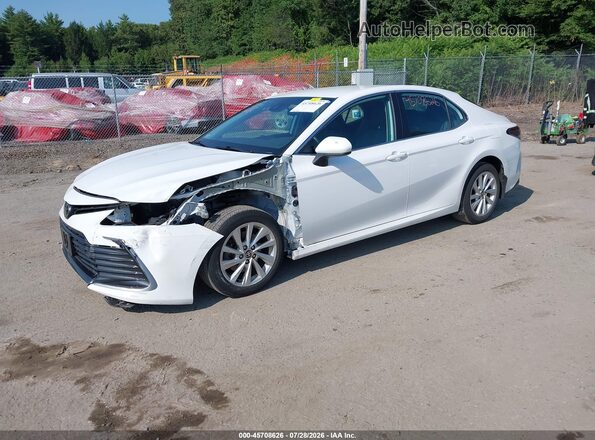 4T1C11AK6MU595446 2021 TOYOTA CAMRY White Przód lewy