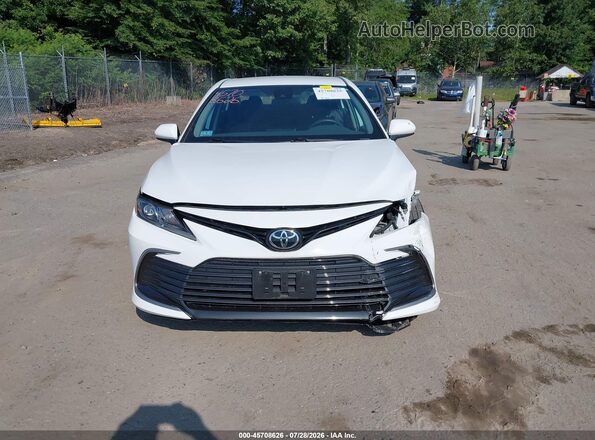 4T1C11AK6MU595446 2021 TOYOTA CAMRY White Widok zestawu wskaźników