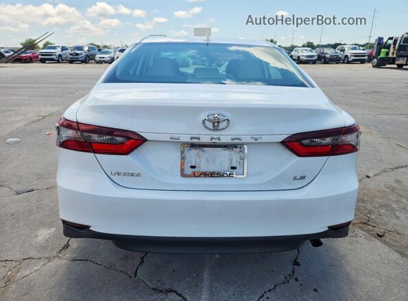 4T1C11AK6PU765602 2023 TOYOTA CAMRY White Rear view