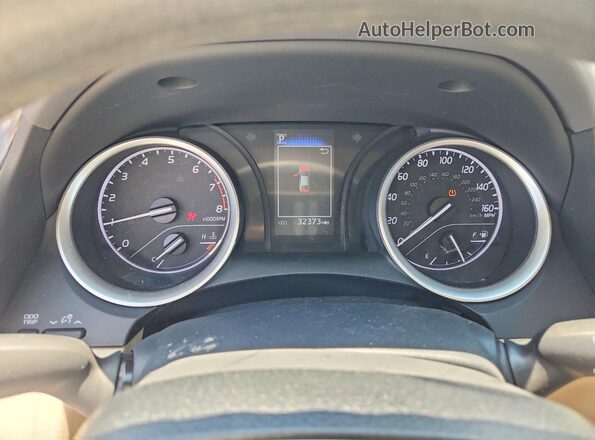 4T1C11AK6PU765602 2023 TOYOTA CAMRY White Instrument cluster view