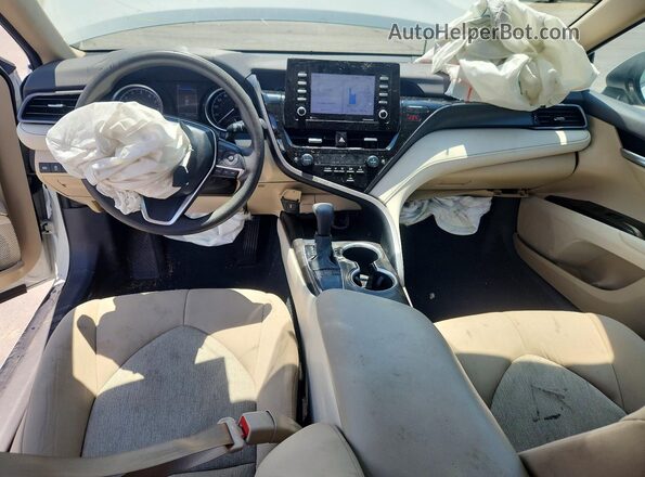 4T1C11AK6PU765602 2023 TOYOTA CAMRY White Dashboard view