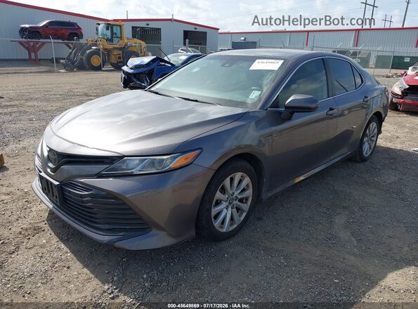 4T1C11AK7LU345874 2020 TOYOTA CAMRY Серый Передняя левая четверть