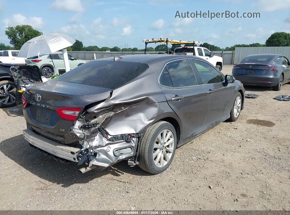4T1C11AK7LU345874 2020 TOYOTA CAMRY Серый Задняя правая четверть