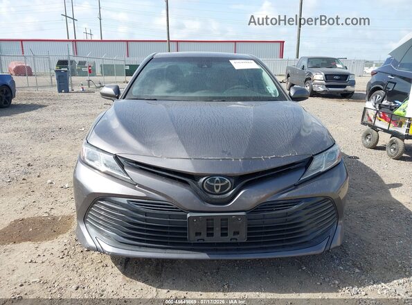 4T1C11AK7LU345874 2020 TOYOTA CAMRY Серый Вид щитка приборов