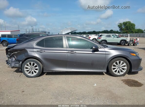 4T1C11AK7LU345874 2020 TOYOTA CAMRY Серый Вид задней части салона