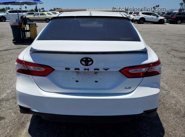 4T1C11AK7LU362576 2020 TOYOTA CAMRY Белый Вид сзади