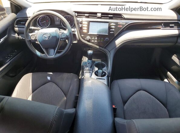 4T1C11AK7LU362576 2020 TOYOTA CAMRY Белый Вид панели приборов