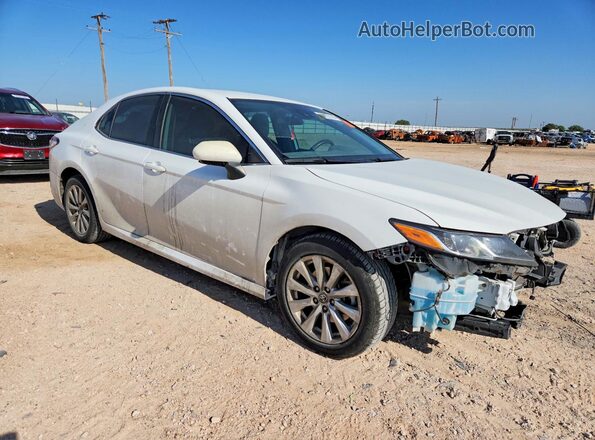 4T1C11AK7LU507115 2020 TOYOTA CAMRY White Przód prawy