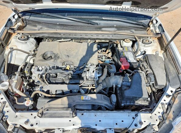4T1C11AK7LU507115 2020 TOYOTA CAMRY White Widok wnętrza z tyłu