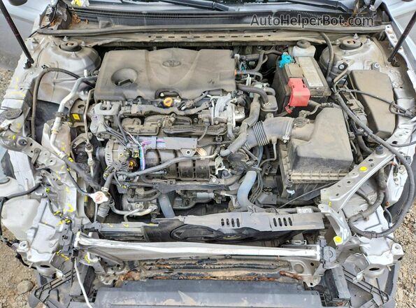 4T1C11AK7LU974213 2020 TOYOTA CAMRY Silver Rear interior view
