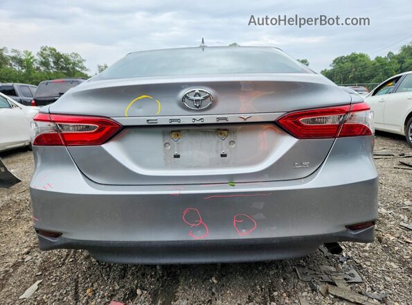 4T1C11AK7LU974213 2020 TOYOTA CAMRY Silver Rear view