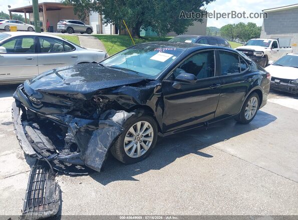 4T1C11AK7LU974518 2020 TOYOTA CAMRY Black Передня ліва чверть