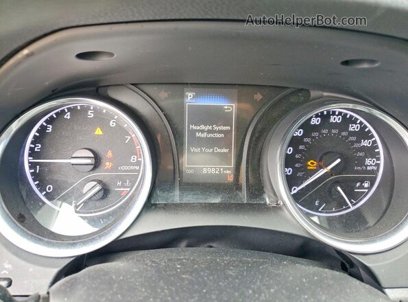 4T1C11AK7LU996082 2020 TOYOTA CAMRY Black Instrument cluster view
