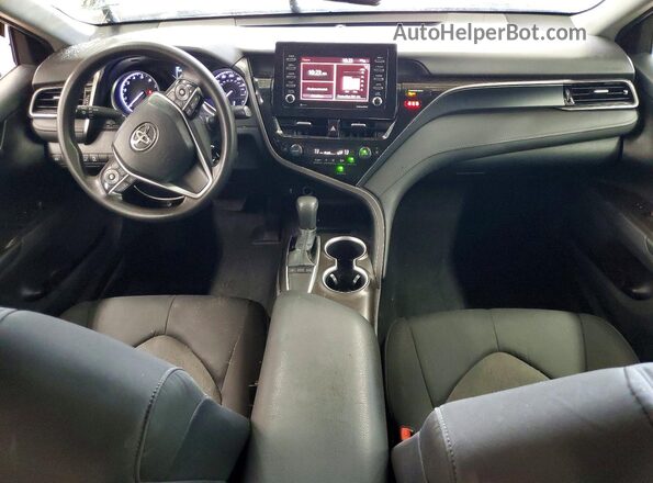 4T1C11AK7NU072258 2022 TOYOTA CAMRY Blue Widok deski rozdzielczej