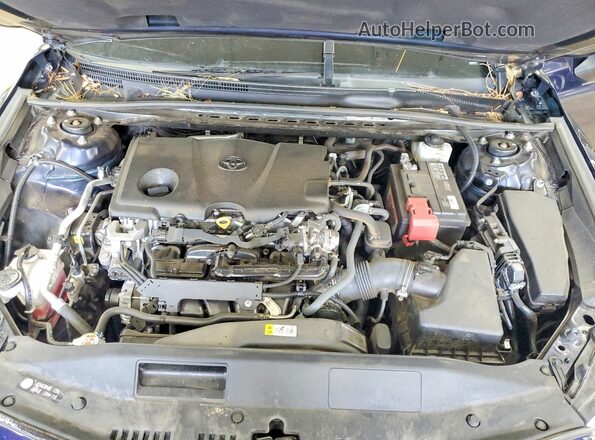 4T1C11AK7NU072258 2022 TOYOTA CAMRY Blue Widok wnętrza z tyłu