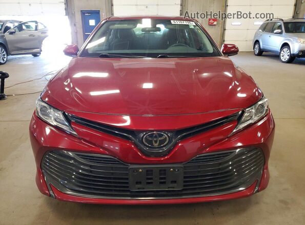 4T1C11AK8LU311734 2020 TOYOTA CAMRY Red Widok z przodu
