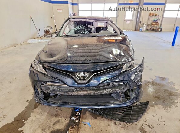 4T1C11AK8LU989951 2020 TOYOTA CAMRY Blue წინა ხედი