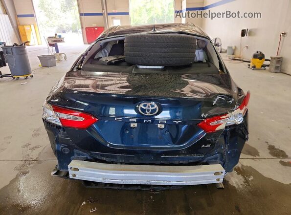 4T1C11AK8LU989951 2020 TOYOTA CAMRY Blue უკანა ხედი