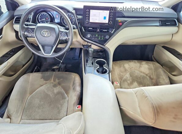 4T1C11AK8MU436749 2021 TOYOTA CAMRY Silver Widok deski rozdzielczej