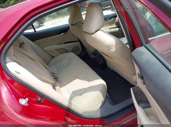 4T1C11AK8MU601876 2021 TOYOTA CAMRY Red Вид наклейки з VIN-кодом