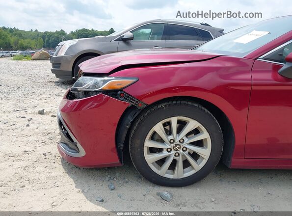 4T1C11AK8MU601876 2021 TOYOTA CAMRY Red 