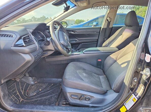 4T1C11AK9LU917267 2020 TOYOTA CAMRY Black Front interior view