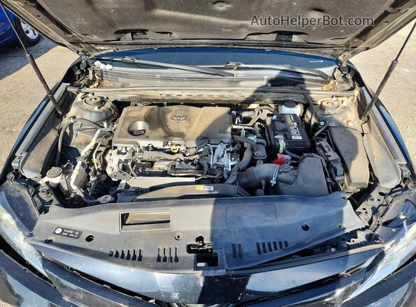 4T1C11AK9LU917267 2020 TOYOTA CAMRY Black Rear interior view