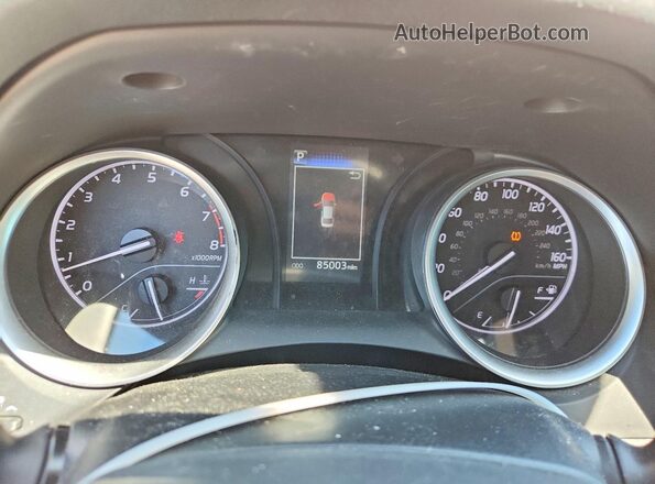 4T1C11AK9MU578639 2021 TOYOTA CAMRY Белый Вид щитка приборов