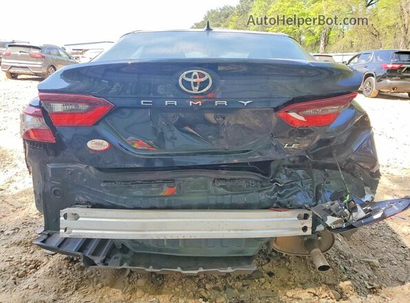 4T1C11AKXMU415448 2021 TOYOTA CAMRY Blue Widok z tyłu