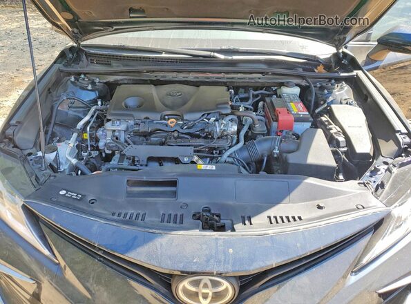 4T1C11AKXMU415448 2021 TOYOTA CAMRY Blue Widok wnętrza z tyłu