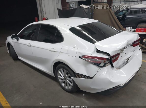 4T1C11AKXMU590329 2021 TOYOTA CAMRY Белый Задняя левая четверть