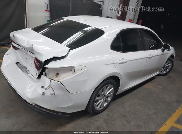 4T1C11AKXMU590329 2021 TOYOTA CAMRY Белый Задняя правая четверть