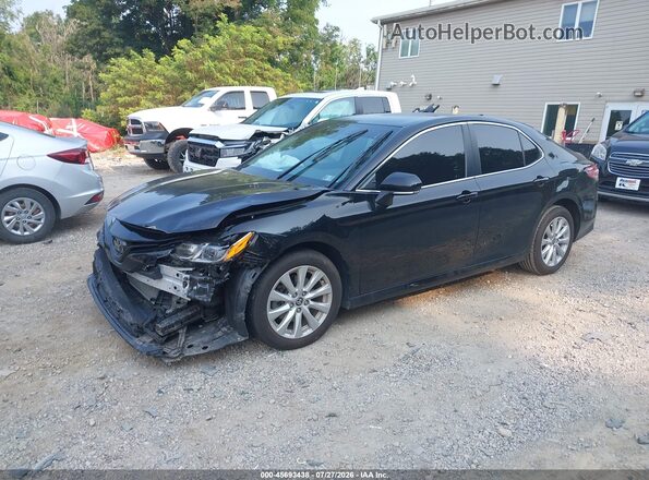 4T1C11BK3LU018094 2020 TOYOTA CAMRY Black Передня ліва чверть