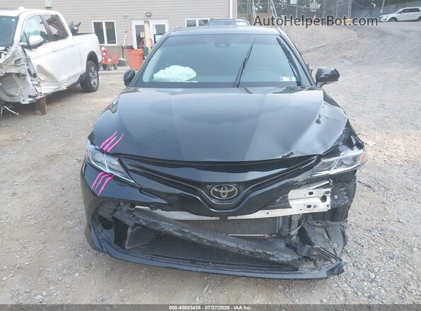 4T1C11BK3LU018094 2020 TOYOTA CAMRY Black Вид панелі приладів