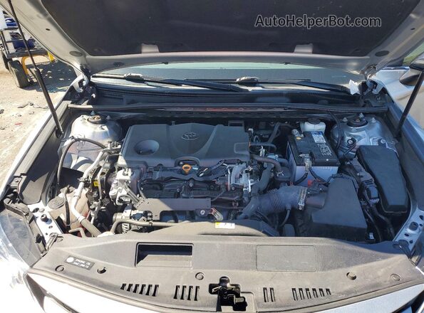 4T1C11BK4LU009470 2020 TOYOTA CAMRY Серебряный Вид задней части салона