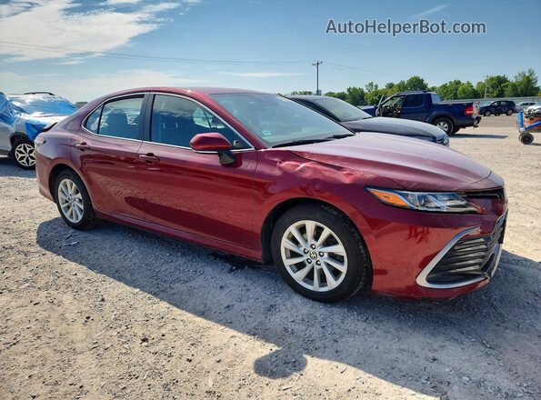 4T1C11BK4MU044740 2021 TOYOTA CAMRY Red Առջևի աջ