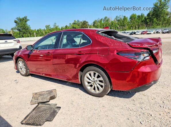 4T1C11BK4MU044740 2021 TOYOTA CAMRY Red Հետևի ձախ