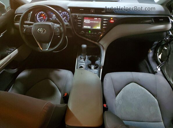 4T1C11BK6LU011172 2020 TOYOTA CAMRY White Առջևի վահանակի տեսք